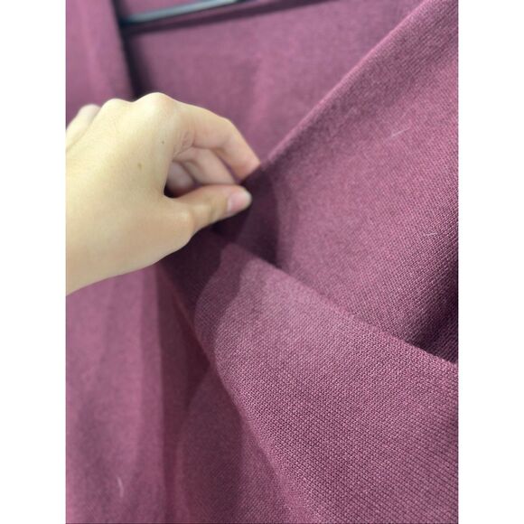 NWOT LAUREN RALPH LAUREN Black Label Sweater Wrap Top S  Cotton-Blend Surplice - Picture 5 of 12